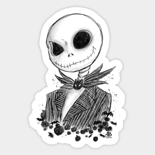 Pumpkin king Sticker